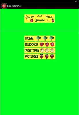 Emulate Android APK Fruit and Vegetable Games!
