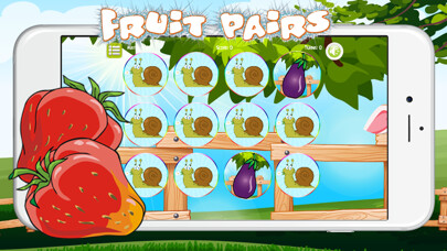 Emulate iPhone app Fruit And Vegetable Matching - Pairs Game for Kids using MyAndroid Emulate iPhone app Fruit And Vegetable Matching - Pairs Game for Kids using MyAndroid