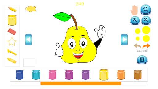 Run android online APK Fruit and Vegetables Coloring Book from MyAndroid or emulate Fruit and Vegetables Coloring Book using MyAndroid