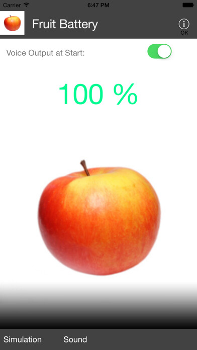 Emulate iPhone app Fruit Battery using MyAndroid Emulate iPhone app Fruit Battery using MyAndroid