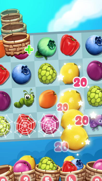 Emulate iPhone app Fruit Blast Jam - Panda Farm using MyAndroid