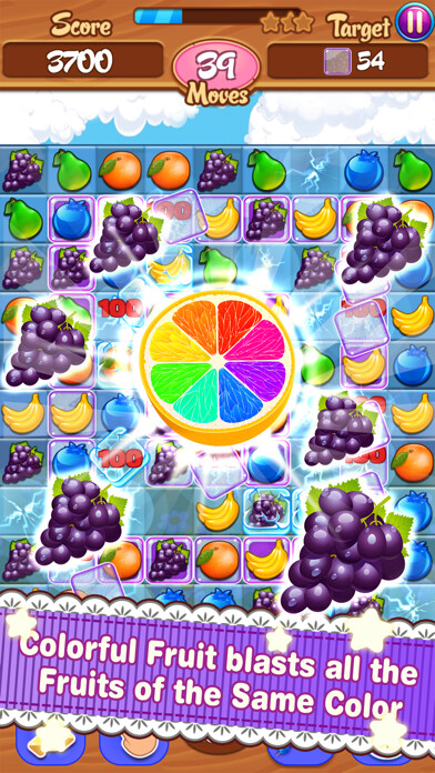 Emulate iPhone app Fruit Blast Mania: Match 3 using MyAndroid