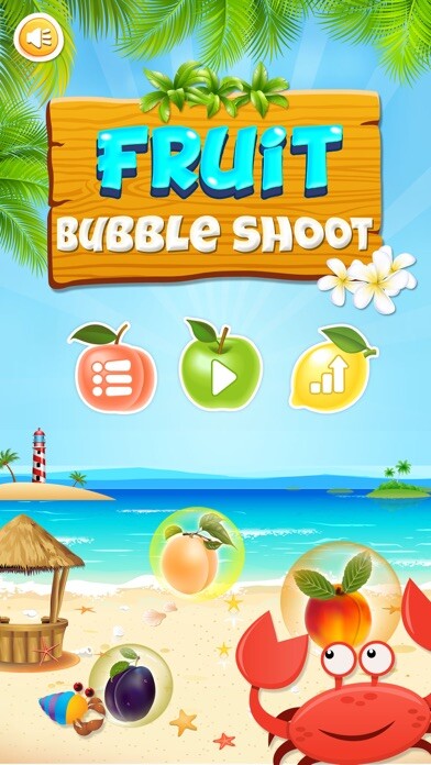 Emulate iPhone app Fruit Bubble Shoot HD using MyAndroid