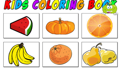 Emulate iPhone app Fruit Coloring Pages For Children To Color Print using MyAndroid Emulate iPhone app Fruit Coloring Pages For Children To Color Print using MyAndroid