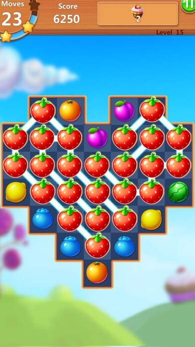 Emulate iPhone app Fruit Connect Sweet using MyAndroid Emulate iPhone app Fruit Connect Sweet using MyAndroid