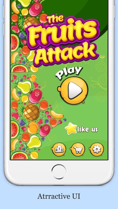 Emulate iPhone app Fruit Crush Mania : Match 3 Puzzle using MyAndroid