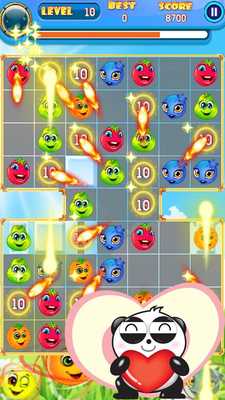Emulate Android APK Fruit Crush Match 3 Game