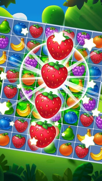 Emulate iPhone app Fruit Escape Match using MyAndroid