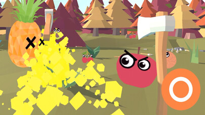 Emulate iPhone app Fruit Fighter: Axe Defense! using MyAndroid