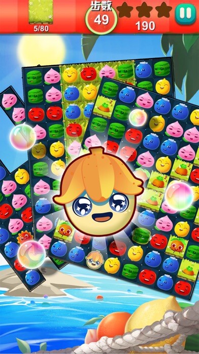Emulate iPhone app Fruit Frenzy : A Match 3 Game using MyAndroid Emulate iPhone app Fruit Frenzy : A Match 3 Game using MyAndroid