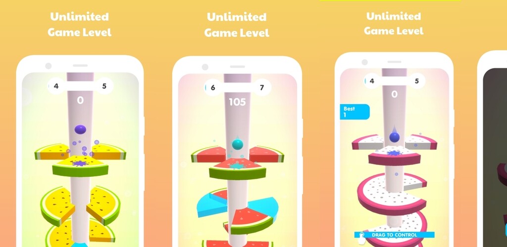 Run android online APK Fruit Helix from MyAndroid or emulate Fruit Helix using MyAndroid