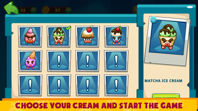 Emulate iPhone app Fruit Ice Cream using MyAndroid
