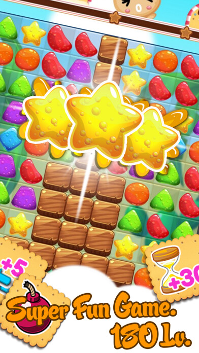 Emulate iPhone app Fruit  jam Splash heroes - Match and Pop 3 Blitz Puzzle using MyAndroid