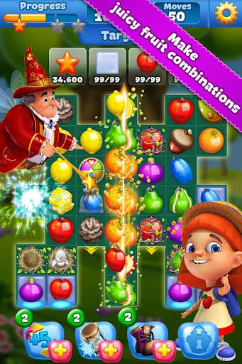 Run android online APK Fruit Land match 3 for VK from MyAndroid or emulate Fruit Land match 3 for VK using MyAndroid
