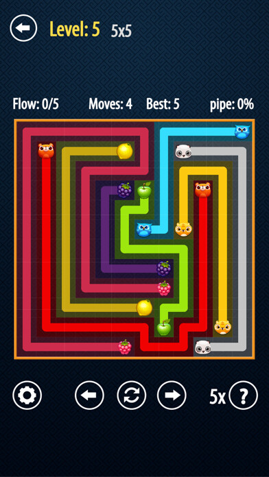 Emulate iPhone app Fruit Link and Pet Link - Find the same type using MyAndroid