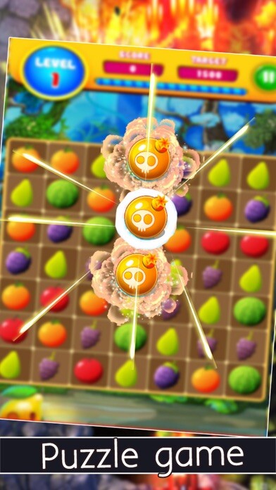 Emulate iPhone app Fruit Link Blitz Master - Fruit Connect Mania using MyAndroid