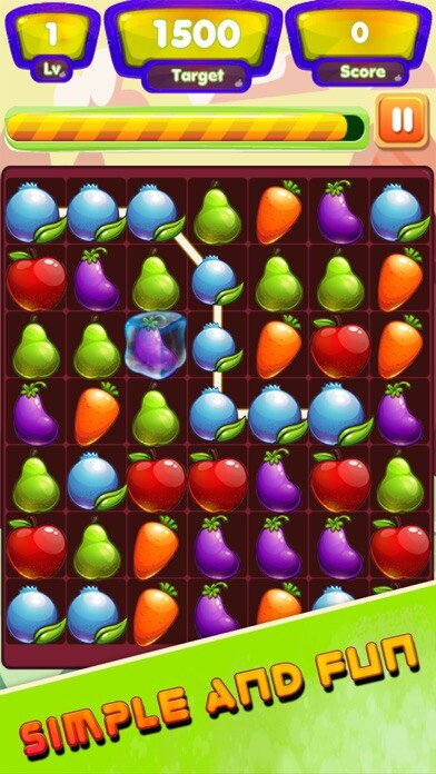 Emulate iPhone app Fruit Link - Fruits Connect New Puzzle Games using MyAndroid Emulate iPhone app Fruit Link - Fruits Connect New Puzzle Games using MyAndroid