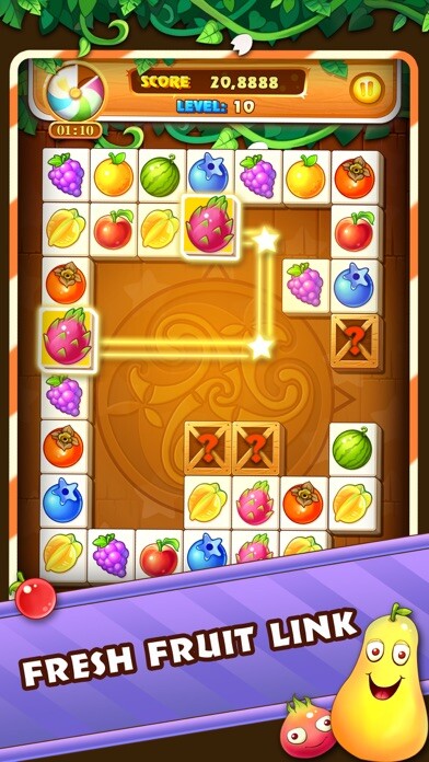 Emulate iPhone app Fruit Link - Pair Match Puzzle using MyAndroid Emulate iPhone app Fruit Link - Pair Match Puzzle using MyAndroid