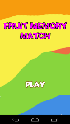 Emulate Android APK Fruit Memory Match Puzzle Emulate Android APK Fruit Memory Match Puzzle