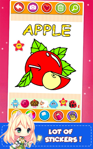Emulate Android APK Fruits and Vegetables Coloring Game Emulate Android APK Fruits and Vegetables Coloring Game