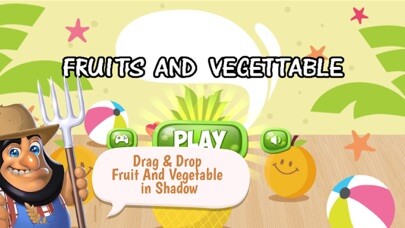 Emulate iPhone app Fruits And Vegetable Vocabulary Puzzle Games using MyAndroid