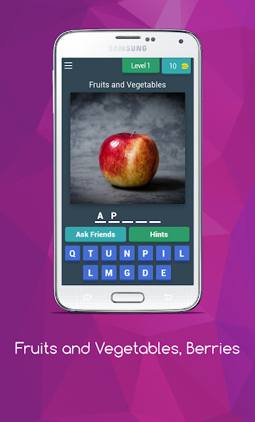 Run android online APK Fruits and veg fun word game from MyAndroid or emulate Fruits and veg fun word game using MyAndroid
