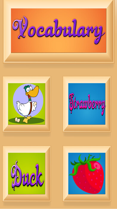 Emulate iPhone app fruits - animals english exercises kindergarten using MyAndroid Emulate iPhone app fruits - animals english exercises kindergarten using MyAndroid