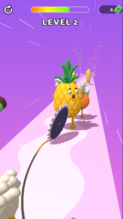 Emulate Android APK Fruits Cut