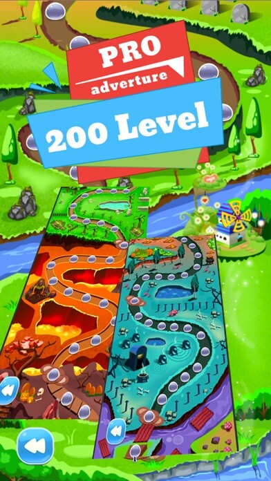 Emulate iPhone app Fruits Garden Match3 Pro using MyAndroid