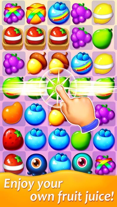Emulate iPhone app Fruits Juice - Sweet Charm Pop using MyAndroid Emulate iPhone app Fruits Juice - Sweet Charm Pop using MyAndroid