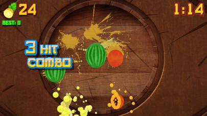 Emulate iPhone app Fruit Slice Hero - Ninja Games using MyAndroid Emulate iPhone app Fruit Slice Hero - Ninja Games using MyAndroid