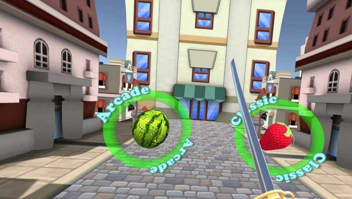 Emulate Android APK Fruit Slicer VR