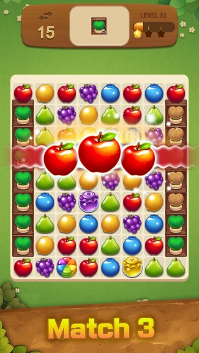 Emulate iPhone app Fruits Magic : Match 3 Puzzle using MyAndroid Emulate iPhone app Fruits Magic : Match 3 Puzzle using MyAndroid