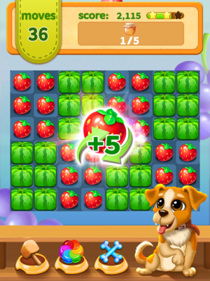 Emulate Android APK Fruits Pop Puzzle
