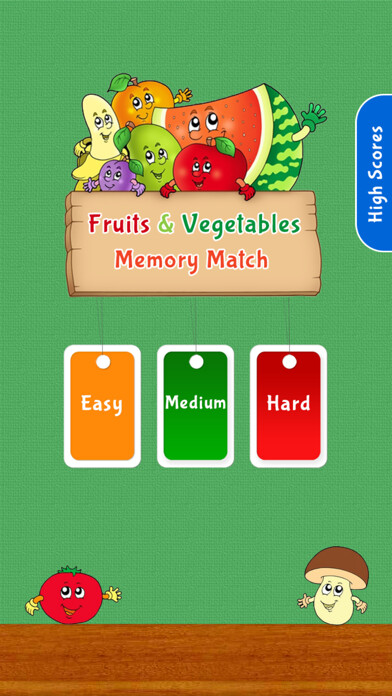 Emulate iPhone app Fruits Vegetables Memory Game using MyAndroid Emulate iPhone app Fruits Vegetables Memory Game using MyAndroid