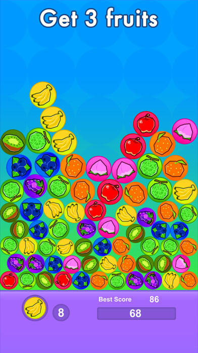 Emulate iPhone app FruitTrio using MyAndroid Emulate iPhone app FruitTrio using MyAndroid
