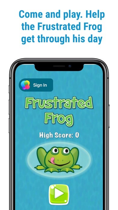 Emulate iPhone app Frustrated Frog using MyAndroid Emulate iPhone app Frustrated Frog using MyAndroid