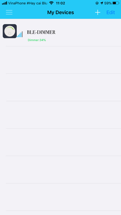 Emulate iPhone app FRxDimmer using MyAndroid