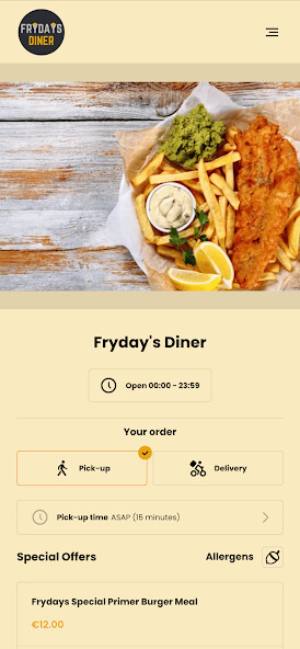 Run android online APK FryDaysDiner from MyAndroid or emulate FryDaysDiner using MyAndroid