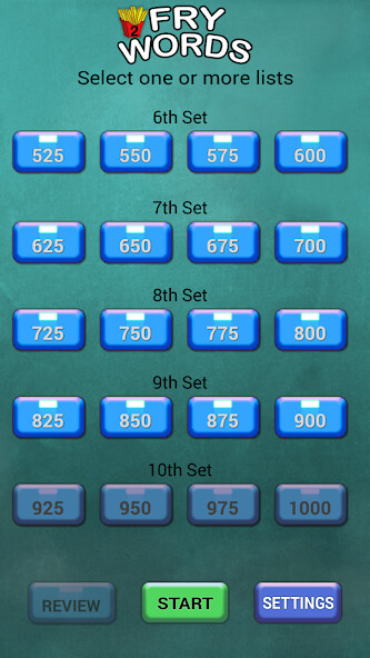 Run android online APK Fry Words 2 from MyAndroid or emulate Fry Words 2 using MyAndroid