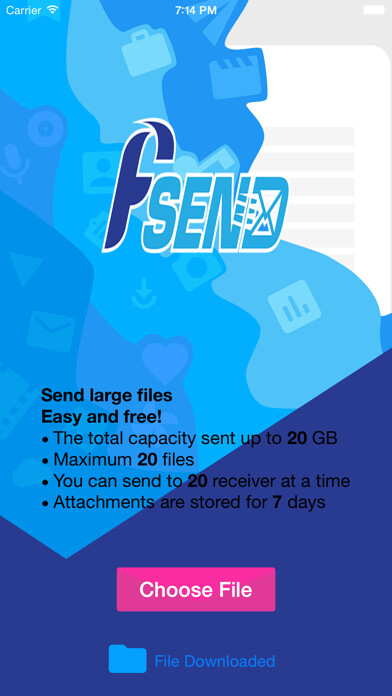 Emulate iPhone app Fsend using MyAndroid