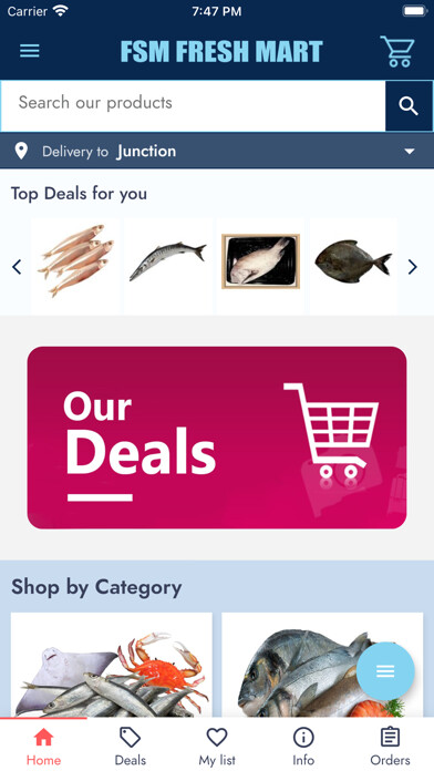 Emulate iPhone app FSM Freshmart using MyAndroid Emulate iPhone app FSM Freshmart using MyAndroid