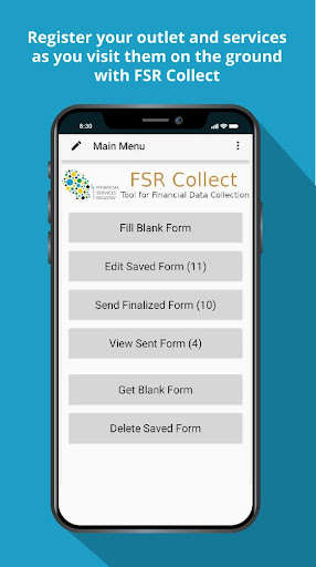 Run android online APK FSR Collect from MyAndroid or emulate FSR Collect using MyAndroid