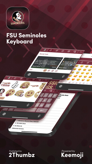 Emulate iPhone app FSU Seminoles Keyboard using MyAndroid Emulate iPhone app FSU Seminoles Keyboard using MyAndroid