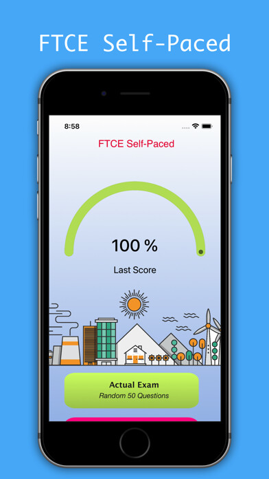 Emulate iPhone app FTCE Self-Paced using MyAndroid