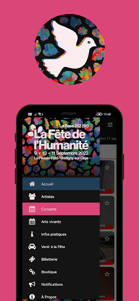 Run android online APK Fête de lHumanité 2022 from MyAndroid or emulate Fête de lHumanité 2022 using MyAndroid