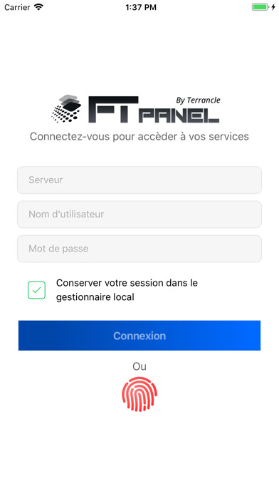 Emulate iPhone app FTpanel using MyAndroid Emulate iPhone app FTpanel using MyAndroid