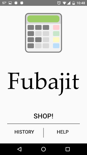 Run android online APK Fubajit Shopping Calculator from MyAndroid or emulate Fubajit Shopping Calculator using MyAndroid