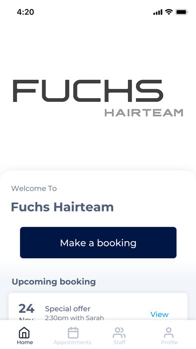 Emulate iPhone app Fuchs Hairteam using MyAndroid Emulate iPhone app Fuchs Hairteam using MyAndroid