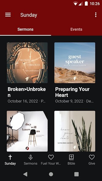 Emulate iPhone app Fuel Church using MyAndroid Emulate iPhone app Fuel Church using MyAndroid